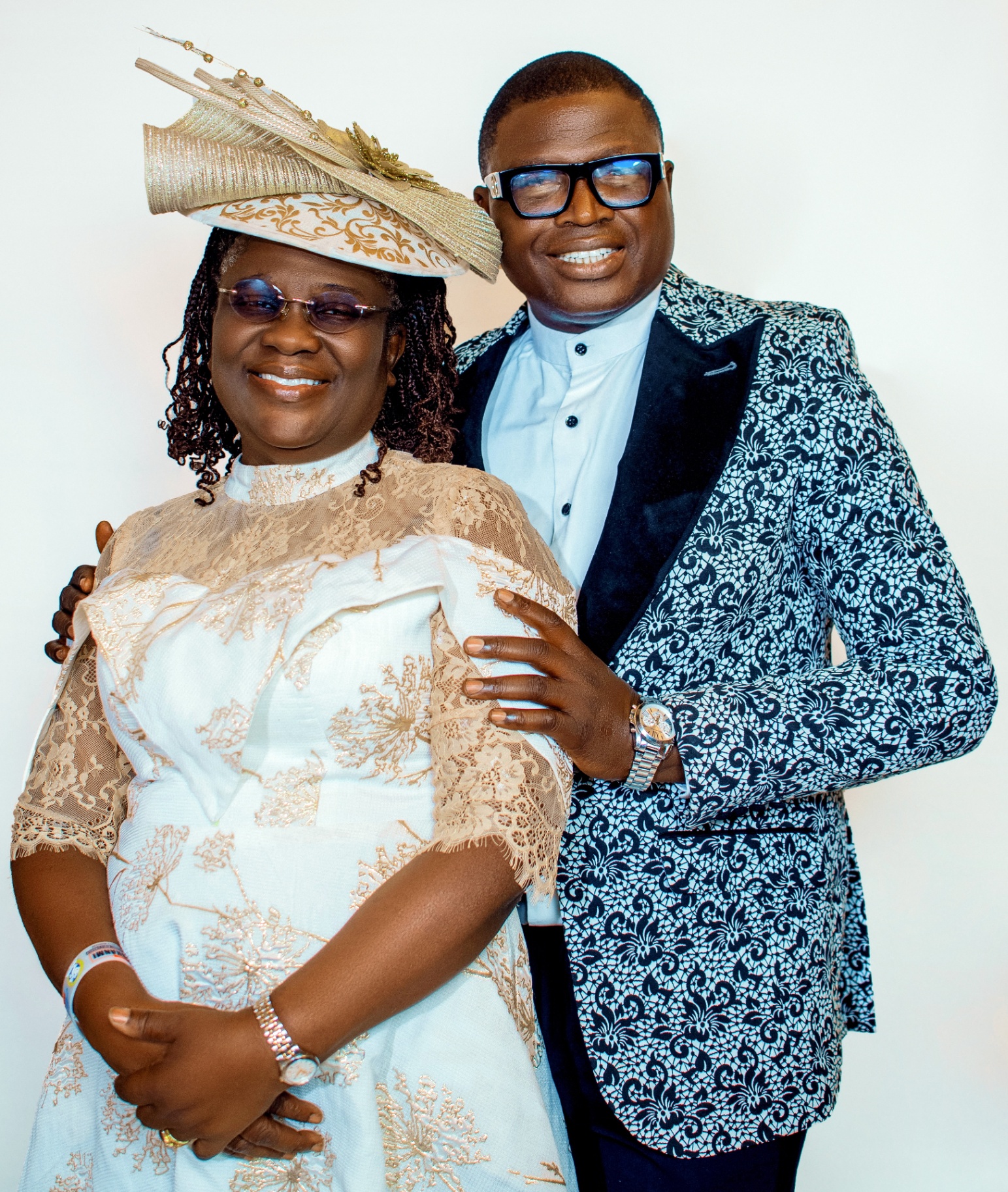 Prophet Olabode and wife